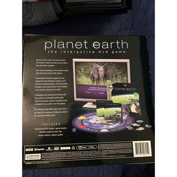 GUC Imagination BBC Planet Earth DVD Game Test Your Knowledge Interactive - Picture 4 of 6